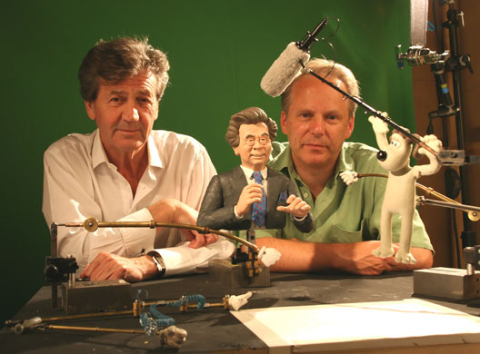 The South Bank Show: Melvyn Bragg and Nick Park for the South bank Show, 2006