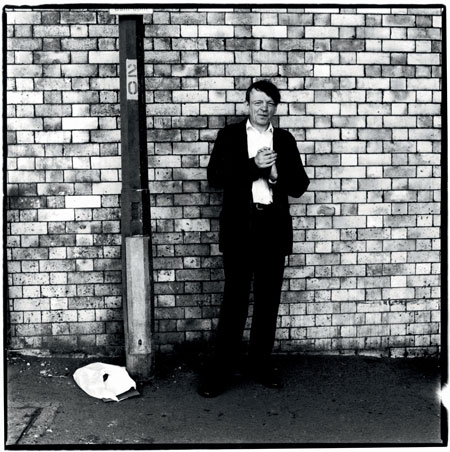 Kevin Cummins' Manchester: Mark E Smith of the Fall in Salford, 2005, by Kevin Cummins