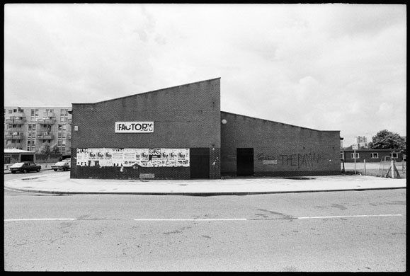 Kevin Cummins' Manchester: The Factory Club in Manchester in 1979, by Kevin Cummins
