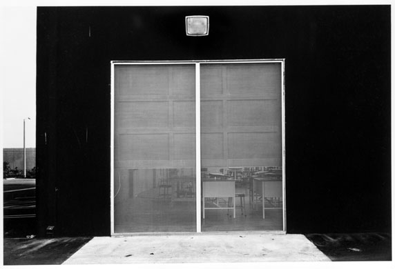New Topographics: East Wall, Mcgaw Laboratories, 1821 by Lewis Baltz