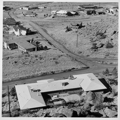 New Topographics: Untitled View (Albuquerque), 1974 by Joe Deal
