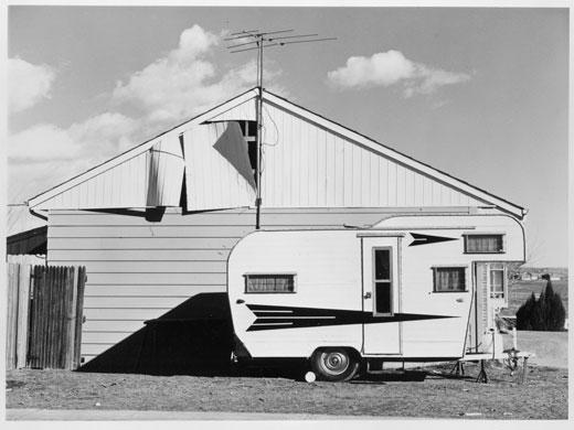 New Topographics: Tract House, Westminster, Colorado, 1974 by Robert Adams
