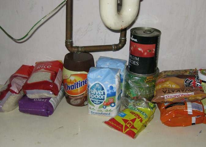 Asylum life: Food, by Esther