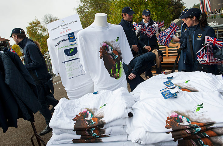 Ascot Farewell to Frankel: Champions Day racing Ascot