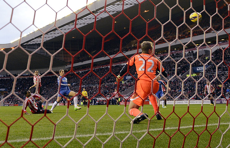 Premier League: pictures: Soccer - Barclays Premier League - Sunderland v Chelsea - Stadium of Light