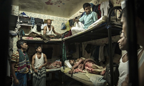 Migrant workers in Abu Dhabi