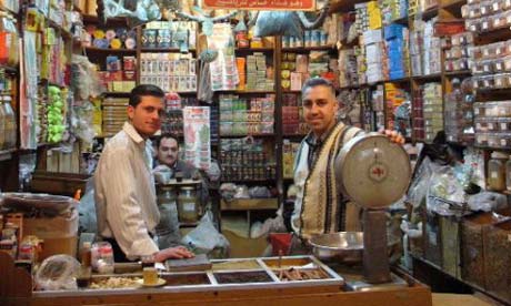 Traditional Syrian Food. Damascus, the capital of Syria