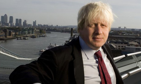 London Mayor Boris Johnson on