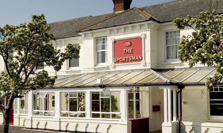 The Sportsman in Whitstable, Kent