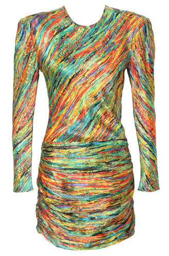 Apple shapes: Multicoloured bodycon