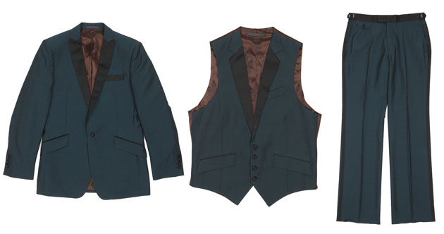 trends colour: Ted Baker suit