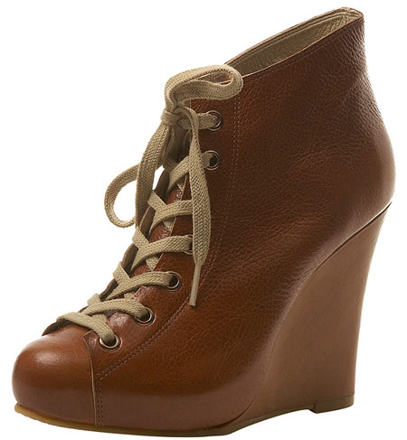 Trends: New slouch: Wedge boots