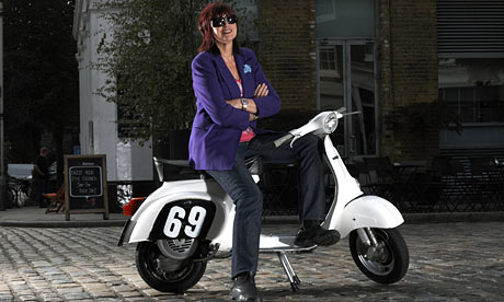 Janet Street-Porter in Clerkenwell