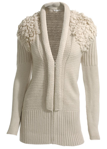 Key trends: Knitwear: Cardigan