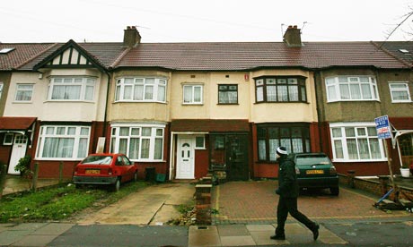 The streets of Gants Hill, Ilford, Essex. 