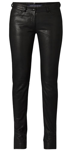 Key trends: Leather: french connection trousers