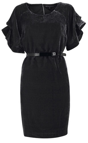 Key Trends Velvet: velvet dress