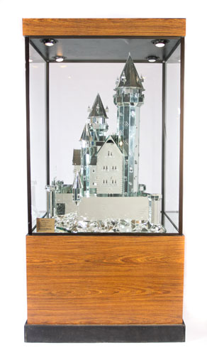 Michael Jackson's auction: Michael Jackson's model of Falkenstein Castle