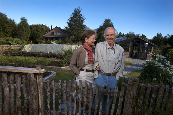 Patagonia conservation:  Douglas Tompkins and his wife Kris