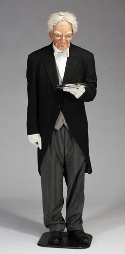 Michael Jackson auction 2: A lifesize figure of a butler
