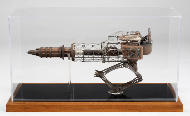 Michael Jackson auction 2: gun turret used in Michael Jackson: Moonwalker