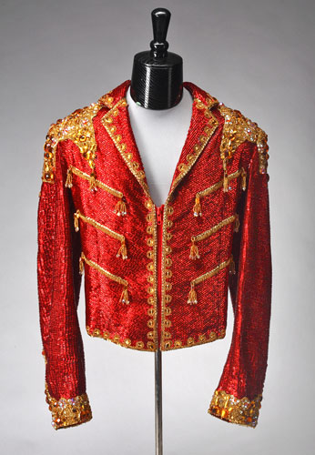 red michael jackson jacket