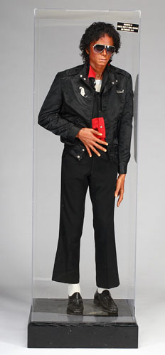 Michael Jackson auction 2: A lifesize wax figure of Michael Jackson