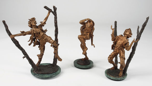 Michael Jackson auction 2: jacko bronze sculptures
