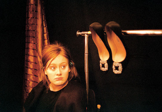 Adele in America: vogue shoes