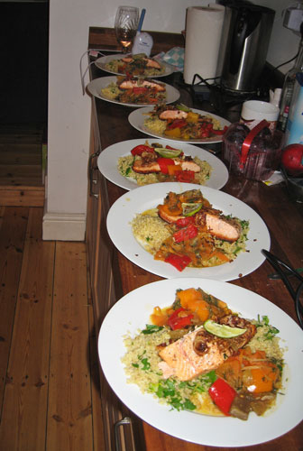 Kitchen clickalong salmon: Biggest Jim