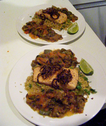 Kitchen clickalong salmon: iitmari