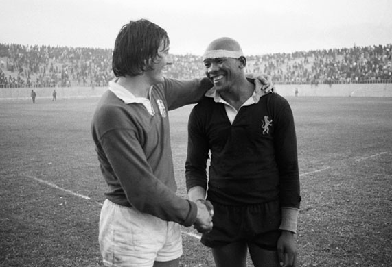 Lions 1974: Full back Andy Irvine