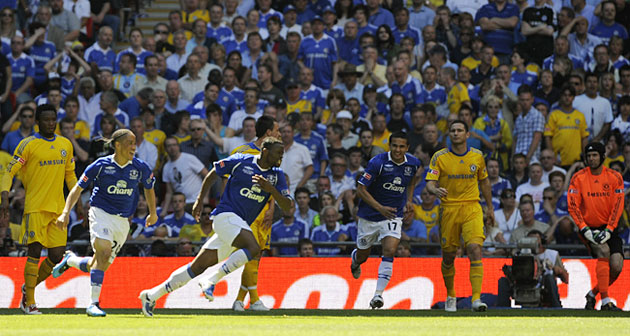 Tom Jenkins FA Cup final: Louis Saha celebrates 
