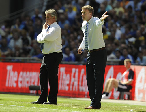 Tom Jenkins FA Cup final: Moyes and Hiddink