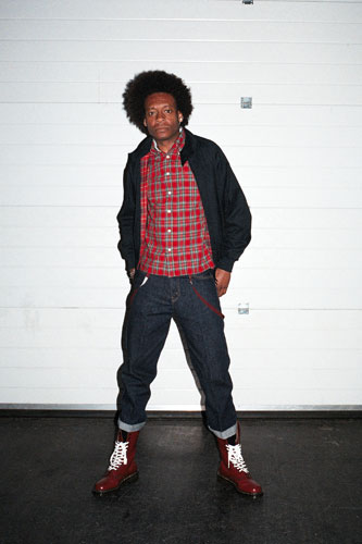 Streetlife: Michael  Robinson Young man full length