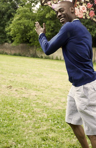 sports day fashion: Rain stops play