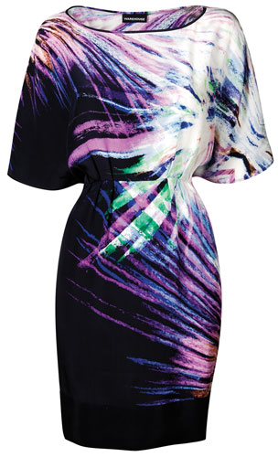 Pear shaped : Warehouse brushstroke dress