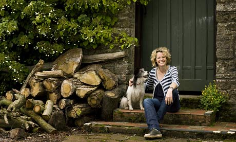 Kate Humble at home in Tintern Wales Photograph Harry Borden