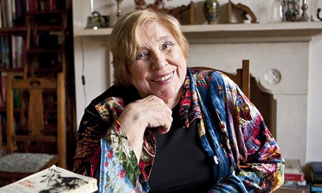 Fay Weldon at home in Dorset