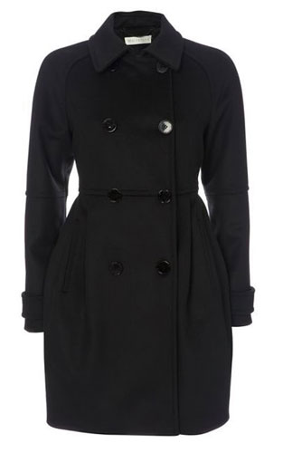 Hour glass coats: Whistles coat