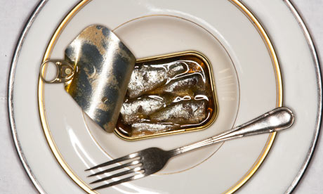 Tinned sardines