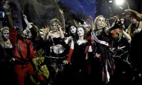 Thriller Halloween parade