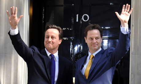 2010 cameron clegg No10