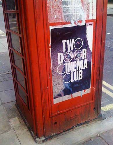 Show and Tell: PSB: poster on phone box