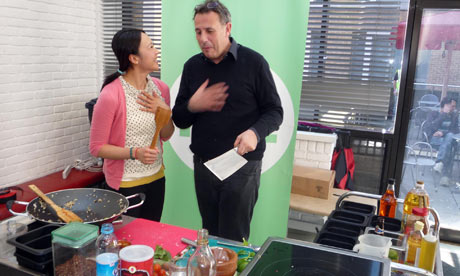 Richard Woolfe stir fry Ching-He Huang