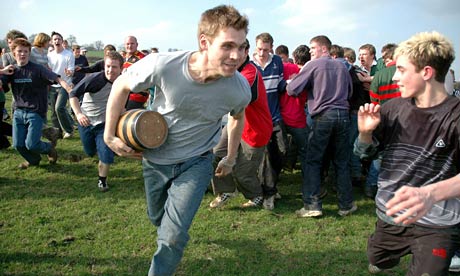 Bottle-kicking at Hallaton