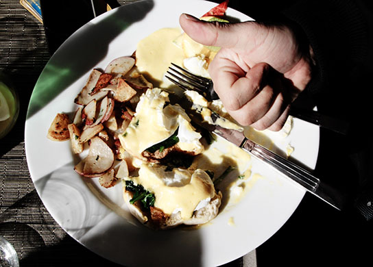 Show & Tell: Rankin: Sunset Marquis breakfast