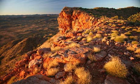 the Dingo’s Nose in the MacDonnell Ranges near Alice Springs