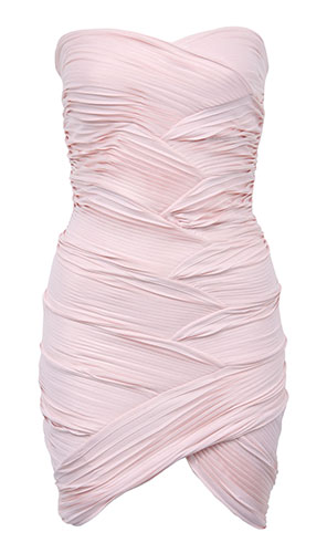 Key trends: pastel: Pink dress