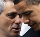 Rahm Emanuel with Barack Obama